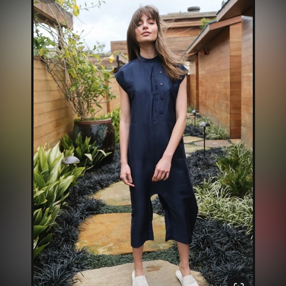 Lunya Loungewear in Suddenly All-Day Wear Romper Size M